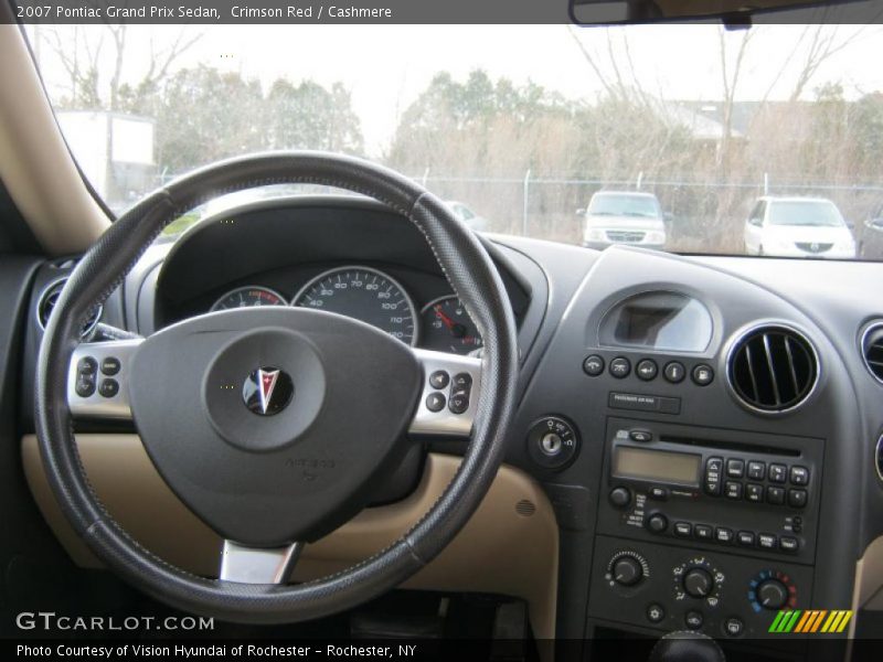 Crimson Red / Cashmere 2007 Pontiac Grand Prix Sedan