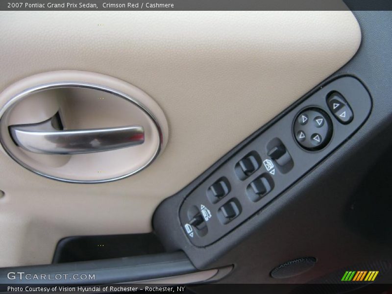 Crimson Red / Cashmere 2007 Pontiac Grand Prix Sedan