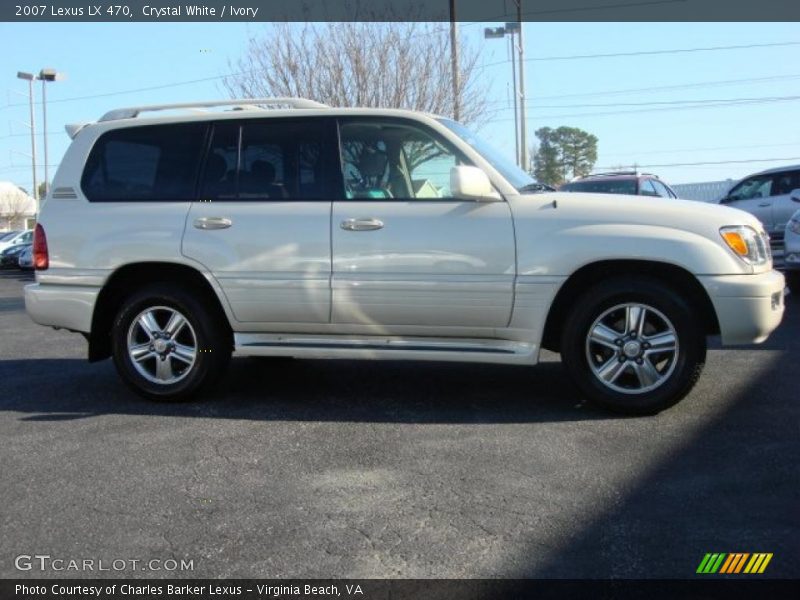 Crystal White / Ivory 2007 Lexus LX 470