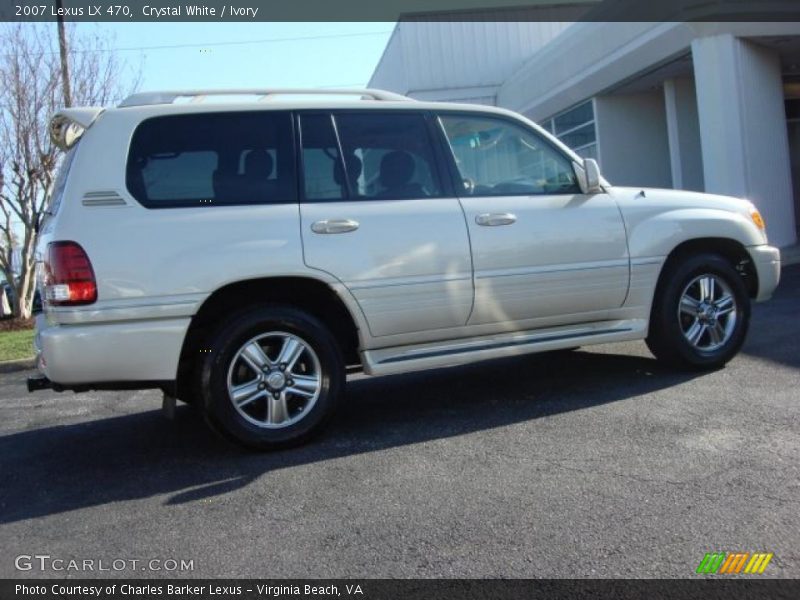 Crystal White / Ivory 2007 Lexus LX 470