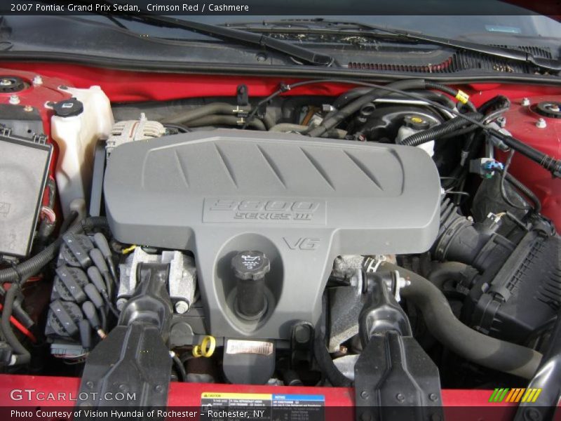 Crimson Red / Cashmere 2007 Pontiac Grand Prix Sedan
