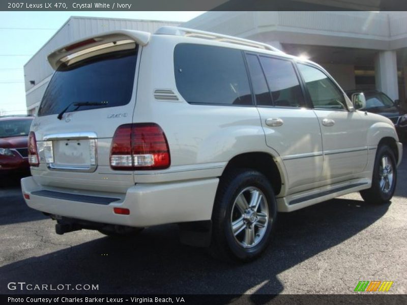 Crystal White / Ivory 2007 Lexus LX 470