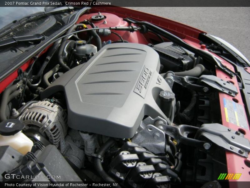 Crimson Red / Cashmere 2007 Pontiac Grand Prix Sedan