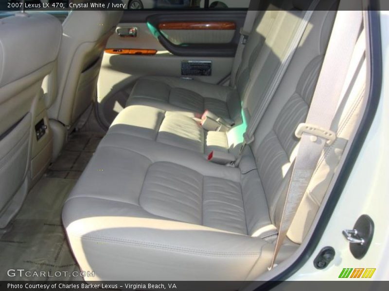 Crystal White / Ivory 2007 Lexus LX 470