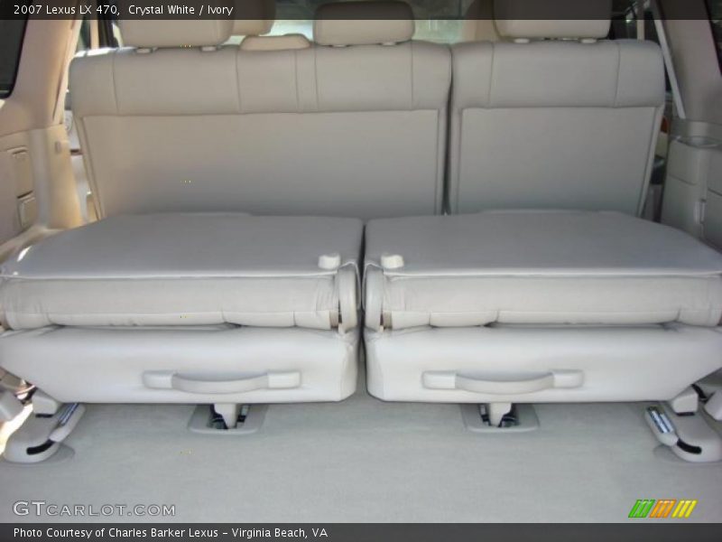 Crystal White / Ivory 2007 Lexus LX 470