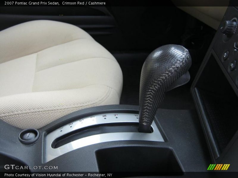 Crimson Red / Cashmere 2007 Pontiac Grand Prix Sedan