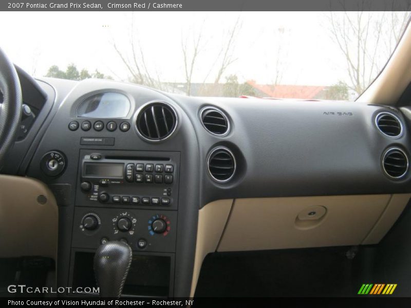Crimson Red / Cashmere 2007 Pontiac Grand Prix Sedan