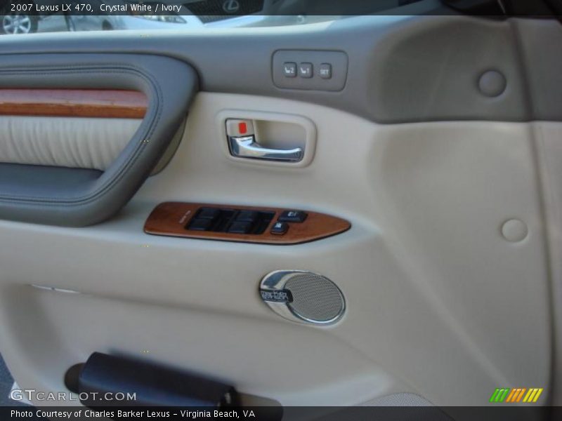Crystal White / Ivory 2007 Lexus LX 470