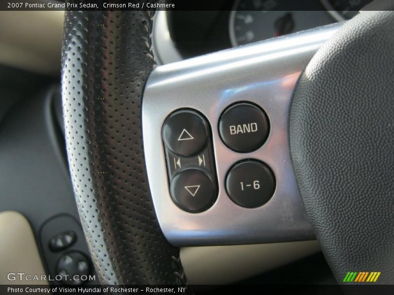 Crimson Red / Cashmere 2007 Pontiac Grand Prix Sedan