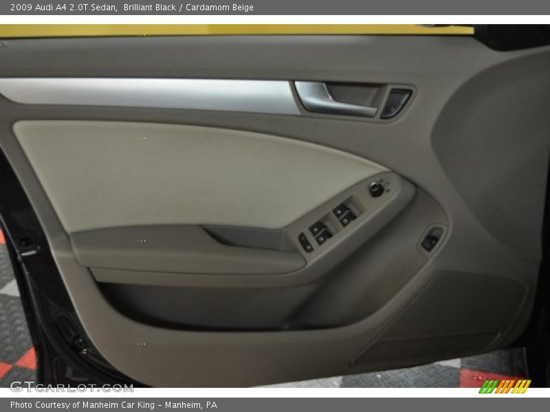 Brilliant Black / Cardamom Beige 2009 Audi A4 2.0T Sedan