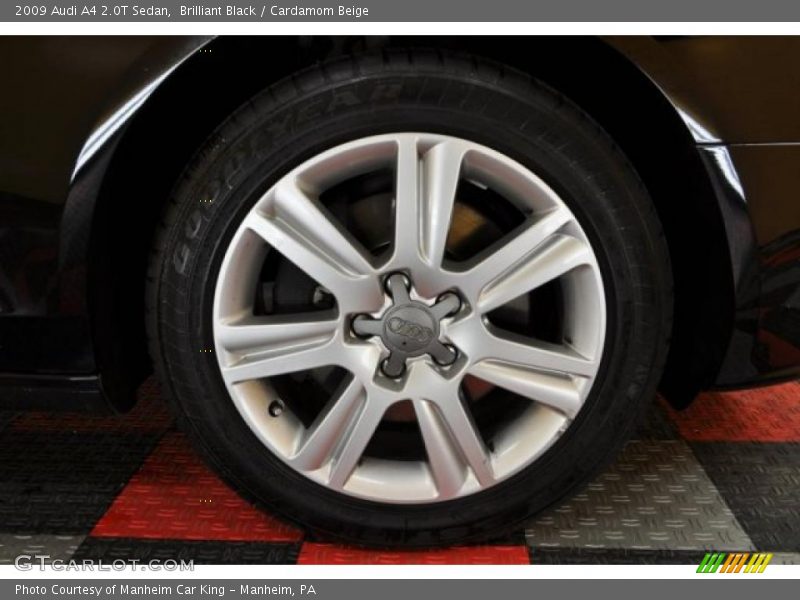 Brilliant Black / Cardamom Beige 2009 Audi A4 2.0T Sedan