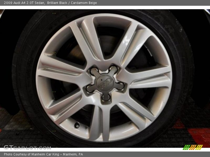 Brilliant Black / Cardamom Beige 2009 Audi A4 2.0T Sedan