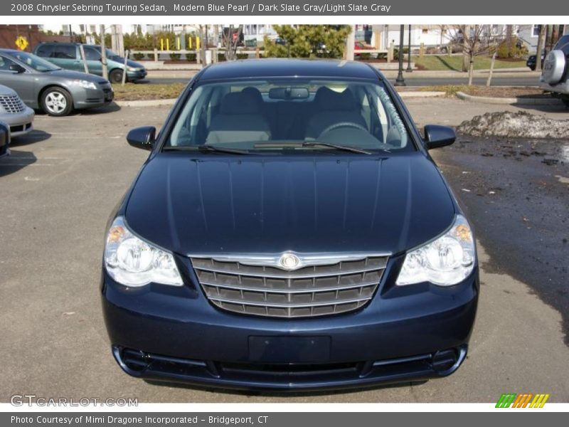 Modern Blue Pearl / Dark Slate Gray/Light Slate Gray 2008 Chrysler Sebring Touring Sedan