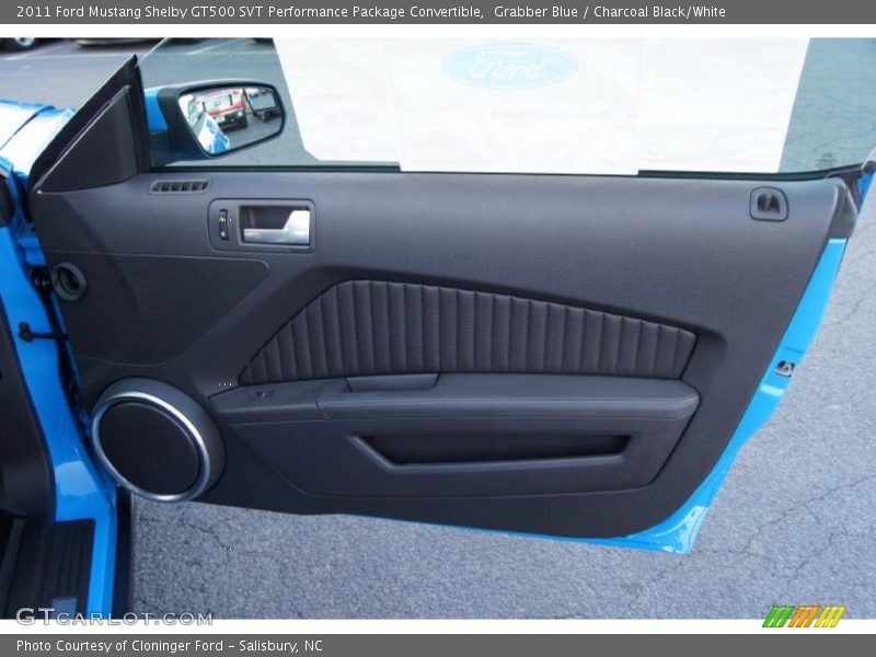 Door Panel of 2011 Mustang Shelby GT500 SVT Performance Package Convertible