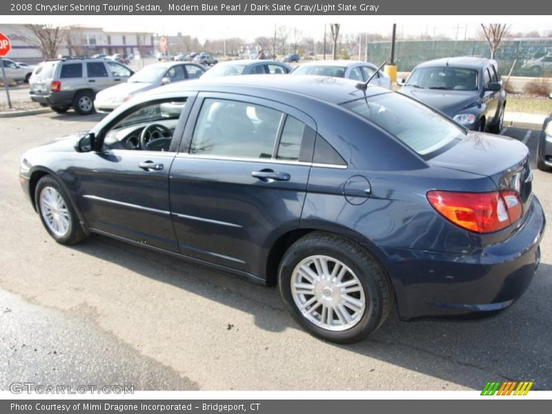 Modern Blue Pearl / Dark Slate Gray/Light Slate Gray 2008 Chrysler Sebring Touring Sedan