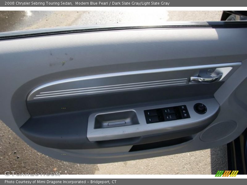 Modern Blue Pearl / Dark Slate Gray/Light Slate Gray 2008 Chrysler Sebring Touring Sedan