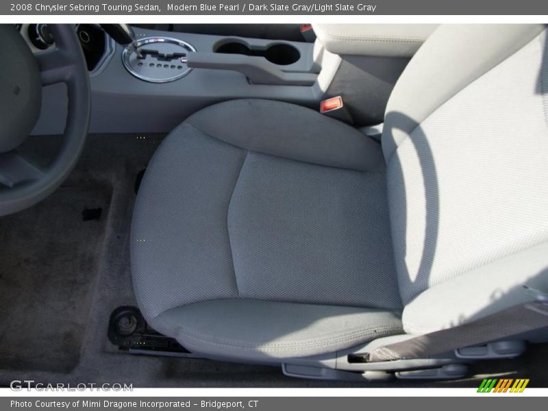 Modern Blue Pearl / Dark Slate Gray/Light Slate Gray 2008 Chrysler Sebring Touring Sedan