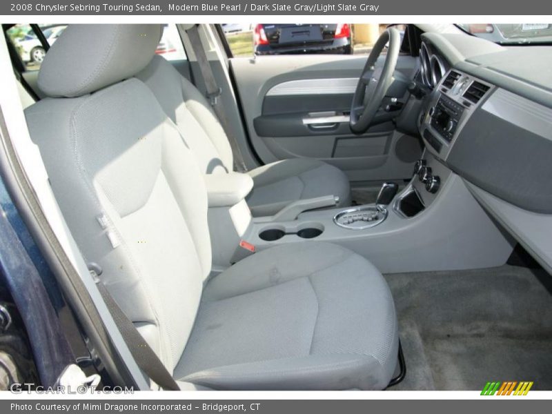 Modern Blue Pearl / Dark Slate Gray/Light Slate Gray 2008 Chrysler Sebring Touring Sedan