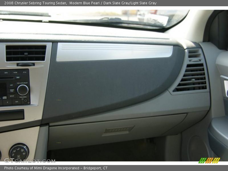 Modern Blue Pearl / Dark Slate Gray/Light Slate Gray 2008 Chrysler Sebring Touring Sedan