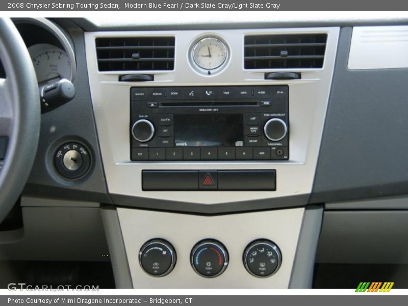 Modern Blue Pearl / Dark Slate Gray/Light Slate Gray 2008 Chrysler Sebring Touring Sedan
