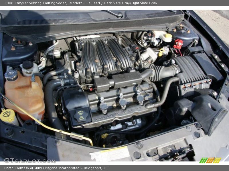 Modern Blue Pearl / Dark Slate Gray/Light Slate Gray 2008 Chrysler Sebring Touring Sedan