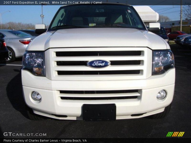 White Sand Tri Coat Metallic / Camel 2007 Ford Expedition EL Limited