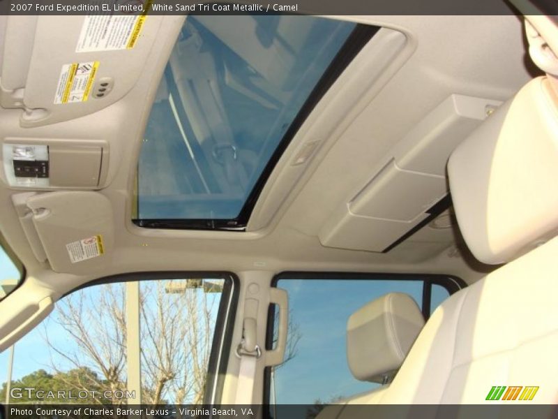 White Sand Tri Coat Metallic / Camel 2007 Ford Expedition EL Limited