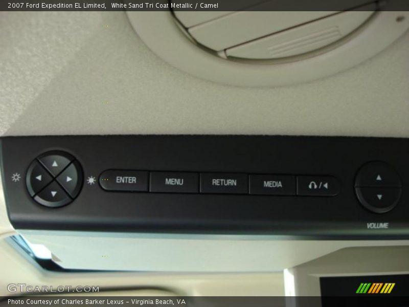 White Sand Tri Coat Metallic / Camel 2007 Ford Expedition EL Limited