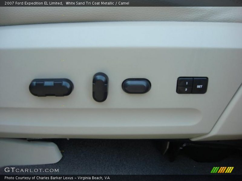 White Sand Tri Coat Metallic / Camel 2007 Ford Expedition EL Limited