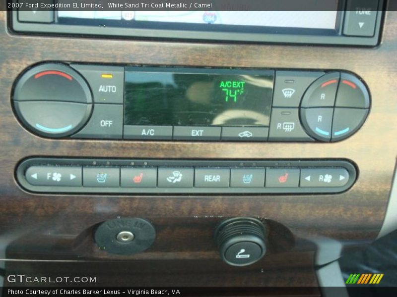 White Sand Tri Coat Metallic / Camel 2007 Ford Expedition EL Limited