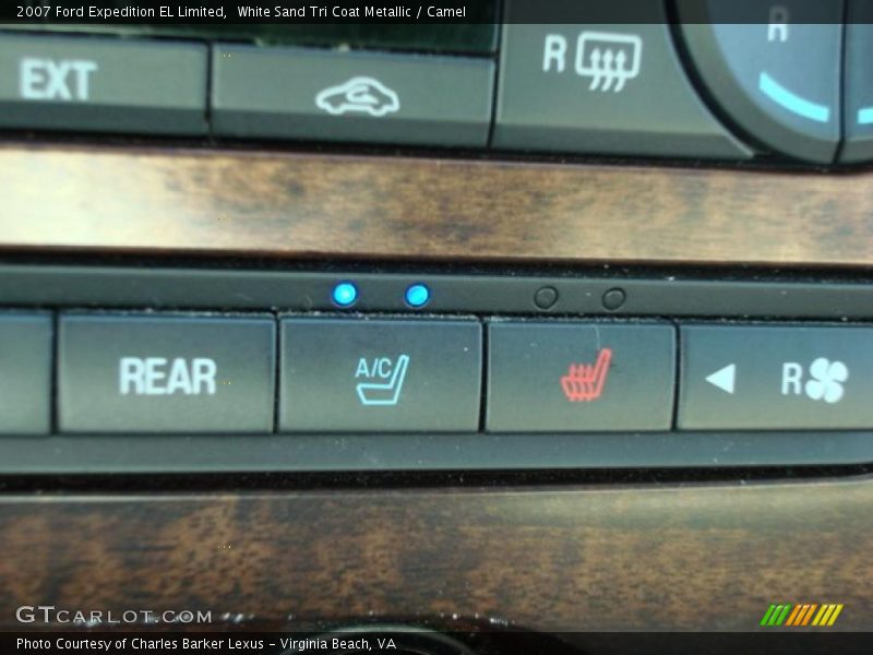 White Sand Tri Coat Metallic / Camel 2007 Ford Expedition EL Limited