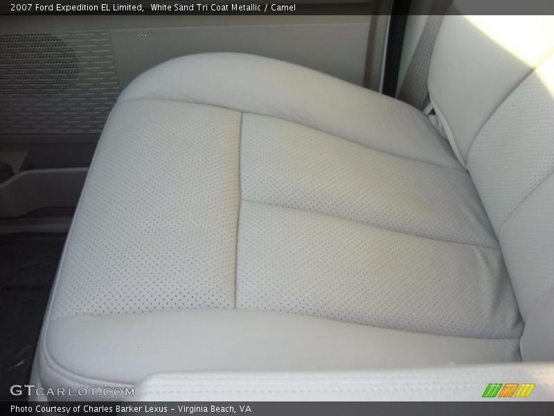 White Sand Tri Coat Metallic / Camel 2007 Ford Expedition EL Limited