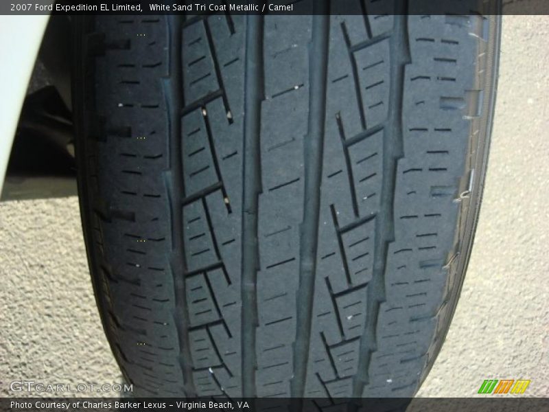 White Sand Tri Coat Metallic / Camel 2007 Ford Expedition EL Limited