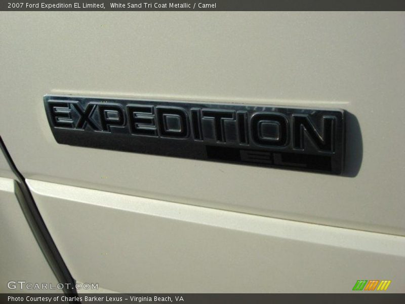 White Sand Tri Coat Metallic / Camel 2007 Ford Expedition EL Limited
