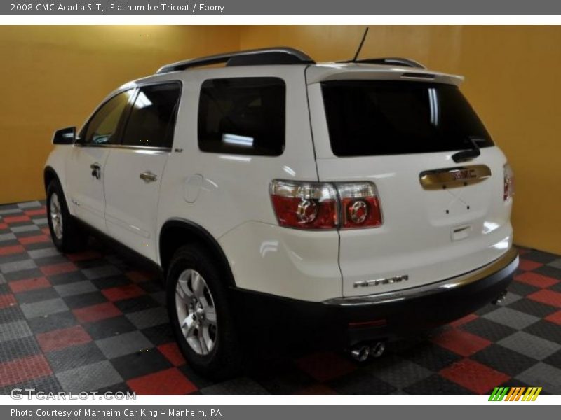 Platinum Ice Tricoat / Ebony 2008 GMC Acadia SLT
