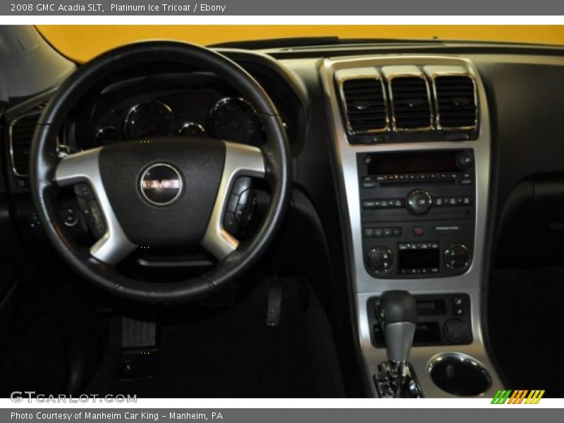 Platinum Ice Tricoat / Ebony 2008 GMC Acadia SLT