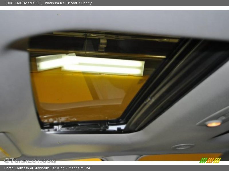 Platinum Ice Tricoat / Ebony 2008 GMC Acadia SLT