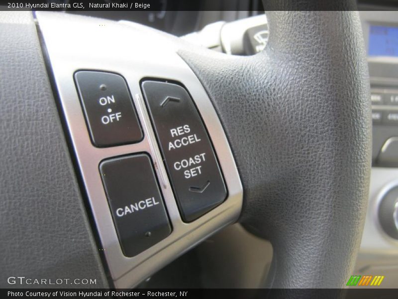 Natural Khaki / Beige 2010 Hyundai Elantra GLS