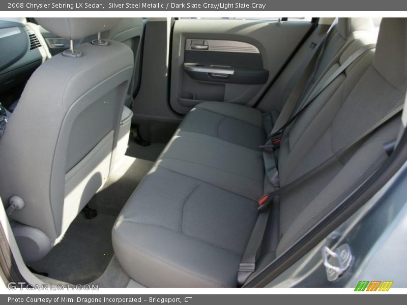  2008 Sebring LX Sedan Dark Slate Gray/Light Slate Gray Interior