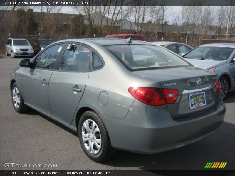 Natural Khaki / Beige 2010 Hyundai Elantra GLS