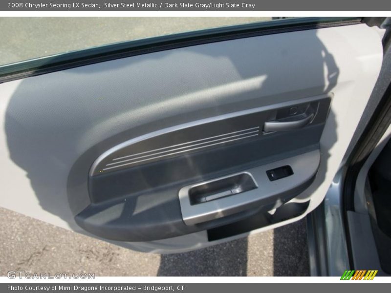 Silver Steel Metallic / Dark Slate Gray/Light Slate Gray 2008 Chrysler Sebring LX Sedan