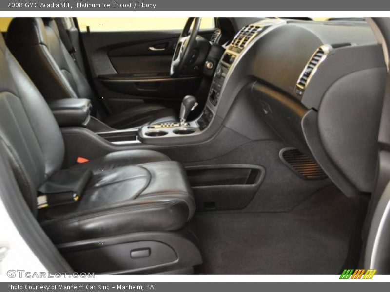 Platinum Ice Tricoat / Ebony 2008 GMC Acadia SLT