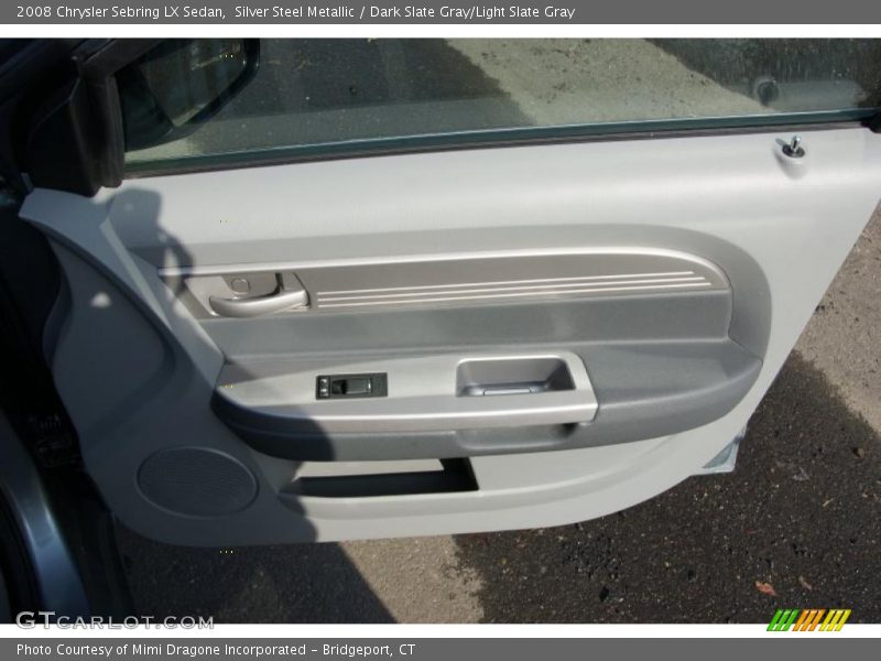 Silver Steel Metallic / Dark Slate Gray/Light Slate Gray 2008 Chrysler Sebring LX Sedan