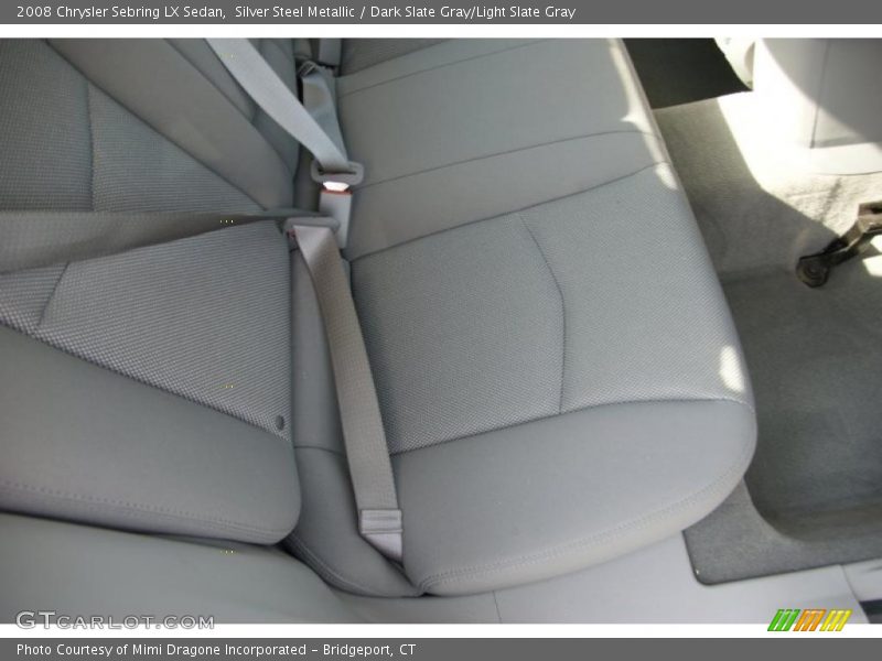 Silver Steel Metallic / Dark Slate Gray/Light Slate Gray 2008 Chrysler Sebring LX Sedan
