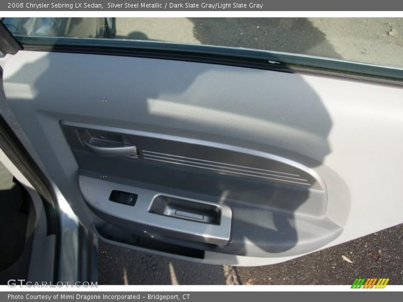 Silver Steel Metallic / Dark Slate Gray/Light Slate Gray 2008 Chrysler Sebring LX Sedan