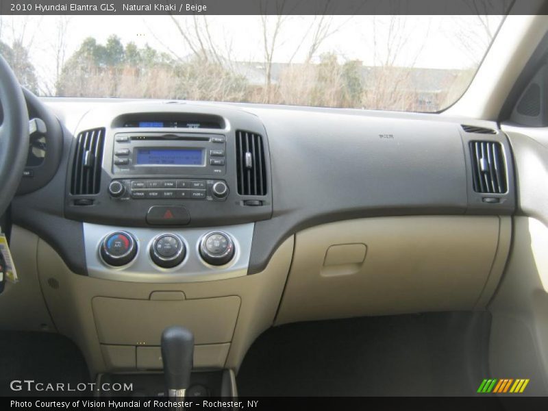 Natural Khaki / Beige 2010 Hyundai Elantra GLS