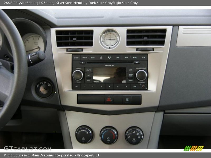 Controls of 2008 Sebring LX Sedan