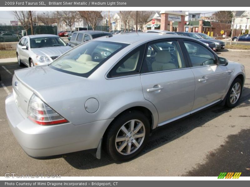 Brilliant Silver Metallic / Medium Light Stone 2009 Ford Taurus SEL