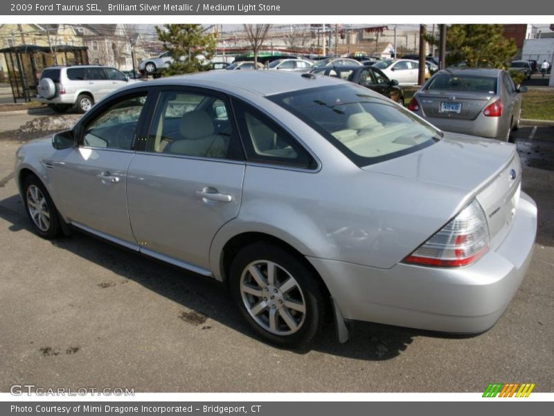 Brilliant Silver Metallic / Medium Light Stone 2009 Ford Taurus SEL