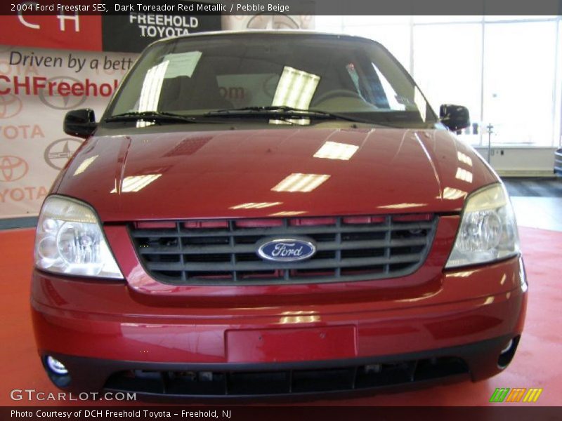 Dark Toreador Red Metallic / Pebble Beige 2004 Ford Freestar SES